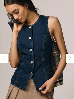 NWT!! Maeve (Anthropologie) Denim Top
